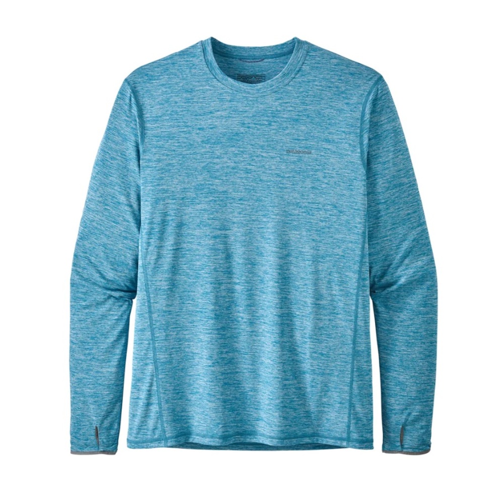 New PATAGONIA MEN'S TROPIC COMFORT CREW II/MAKO BLUE size Small